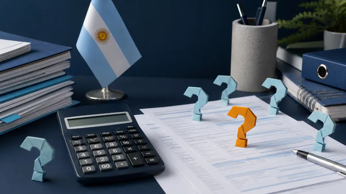 Imagen editorial sobre preguntas frecuentes sobre el Impuesto a las Ganancias