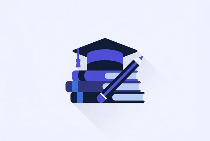 Ilustración de calculadoras de educación